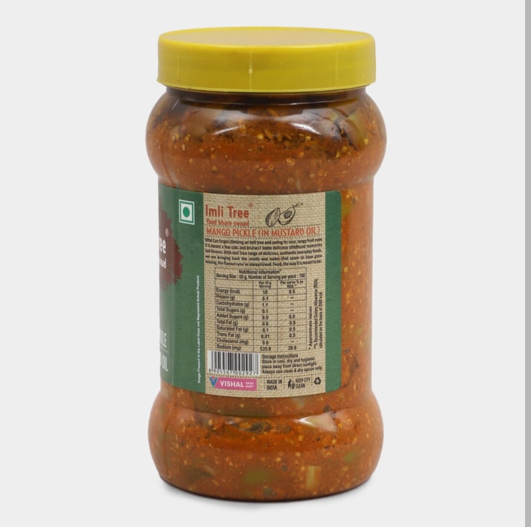 Imli Tree Mango Achar – Spicy, Tangy & Homemade Style Pickle(1kg)