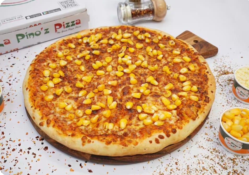 Sweet Corn Delight Pizza