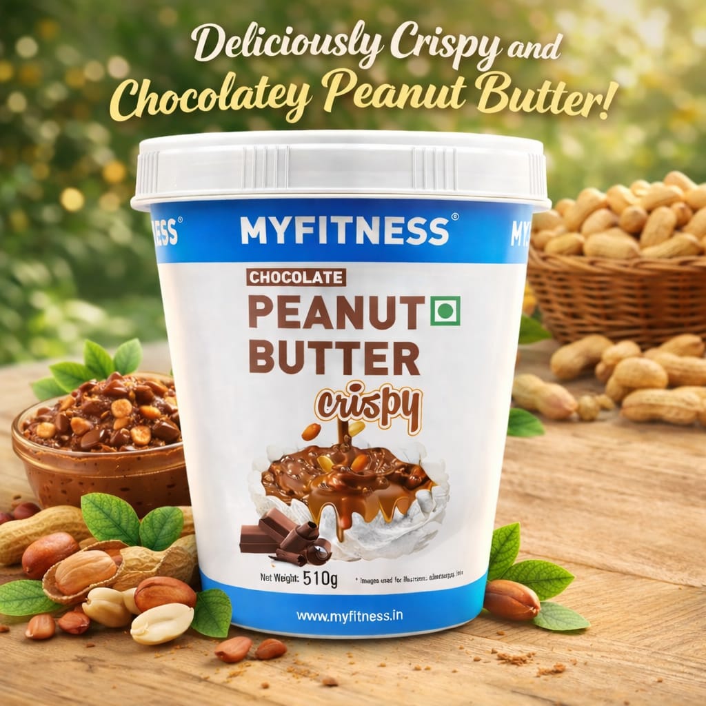 MYFITNESS Chocolate Peanut Butter Crispy – Delicious Chocolate Flavor | 510g