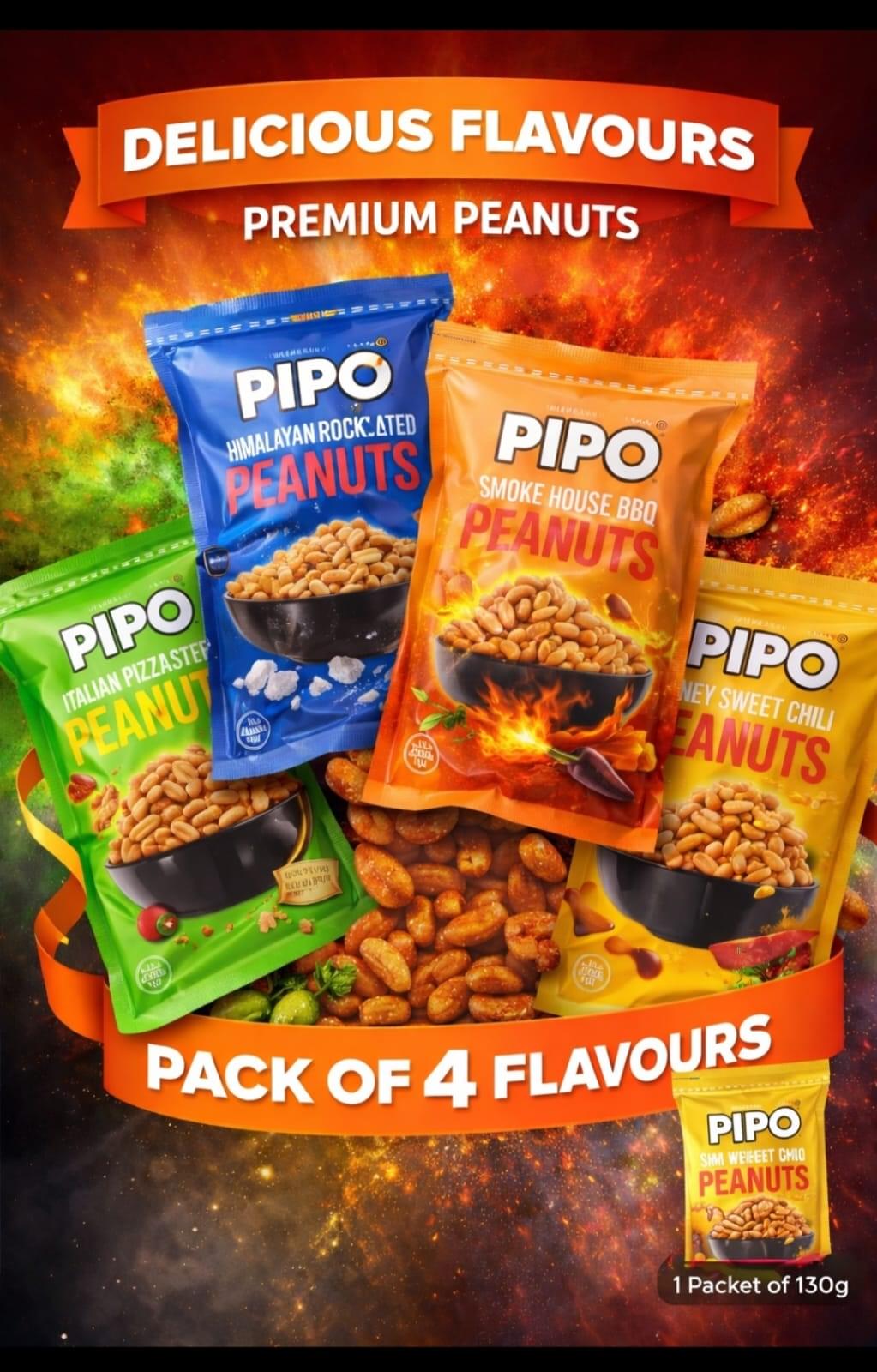 PIPO CRIPSY, FRESH, & CRUNCHY PEANUTS