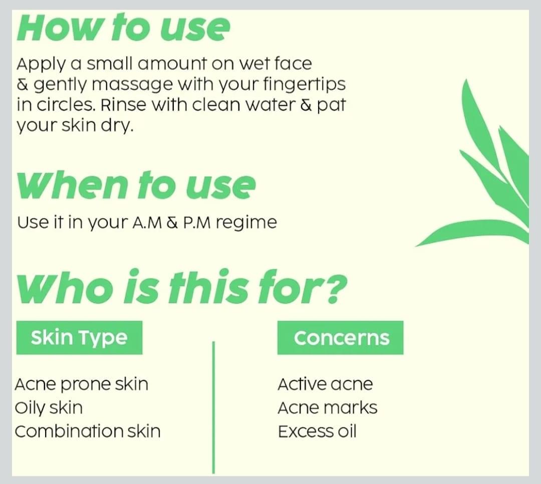 Plix Salicylic Acid Jamun Face Wash Gel(100ml)